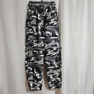 Athletic Works - USA ARMY UNIT 41 Convertible Camouflage Cargo Pant/Shorts